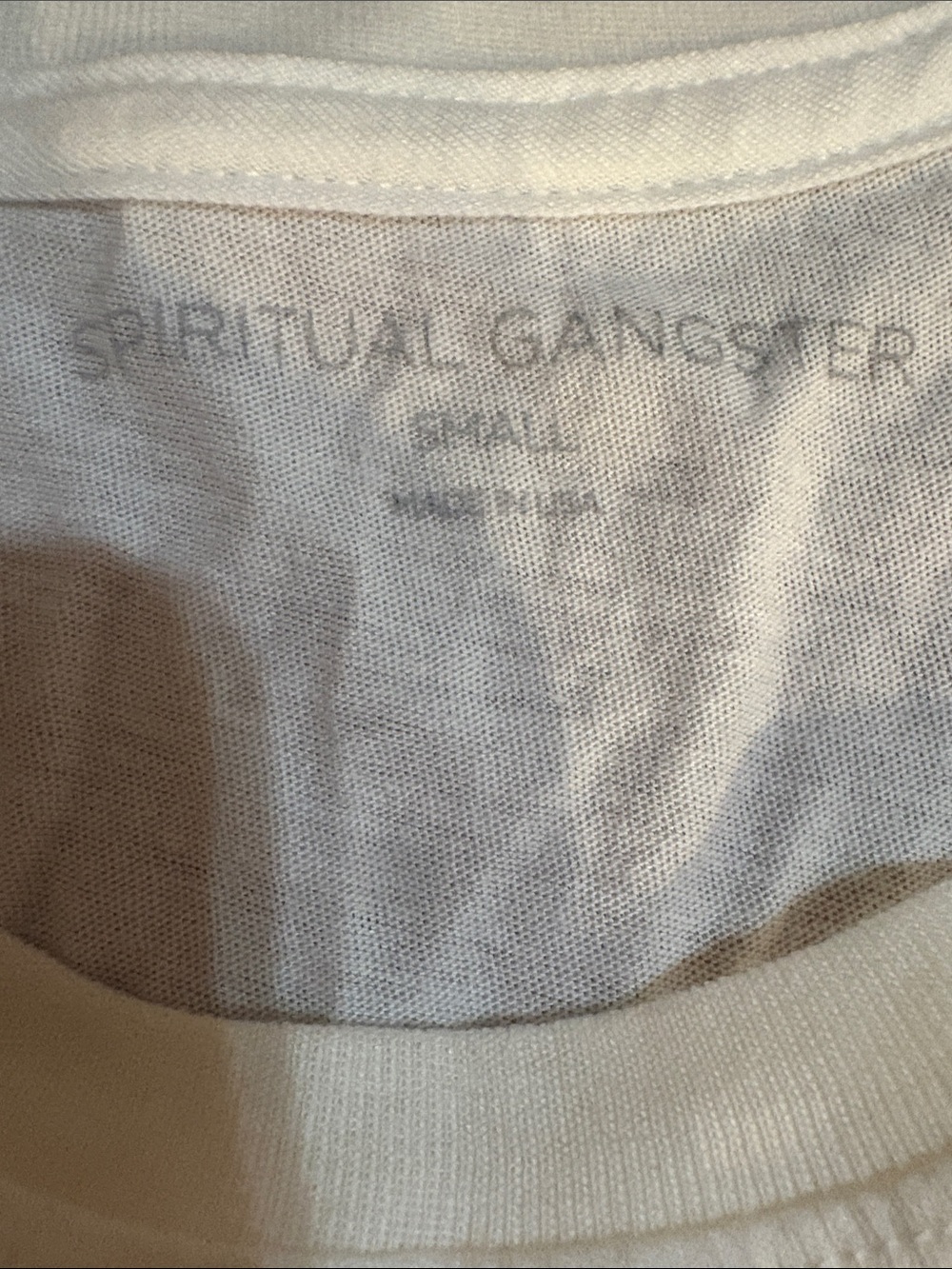 Spiritual gangster, muscle Tee -tank. Women’s size small. - Picture 2 of 5